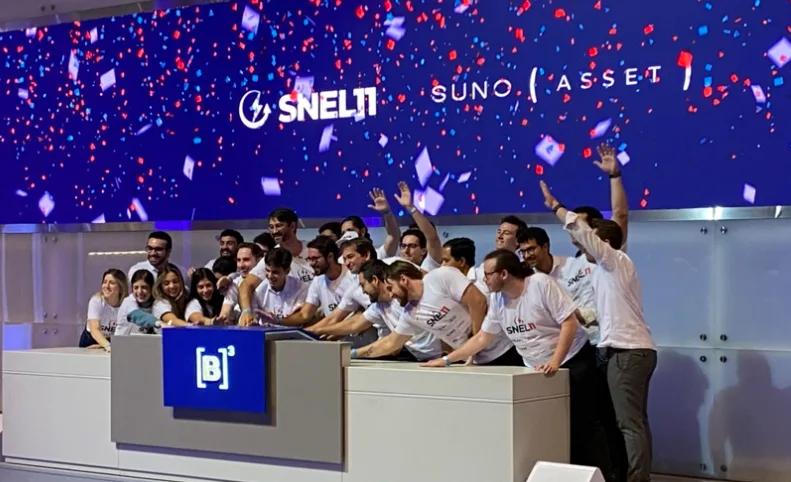 SNEL11 celebra fechamento de oferta na B3 e alcança R$ 620 milhões
